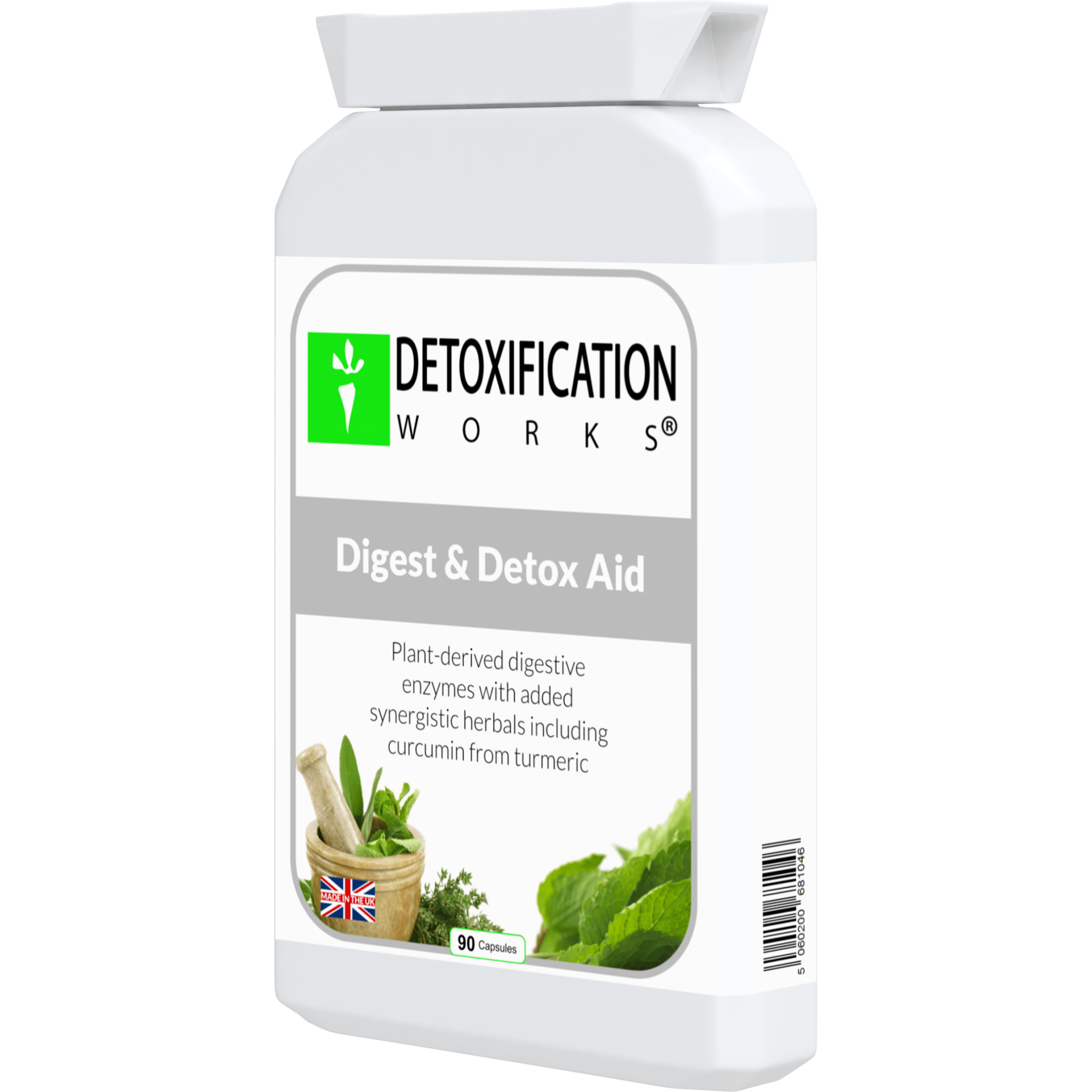 Digest and Detox Aid (90 Capsules) - Detox Works ®
