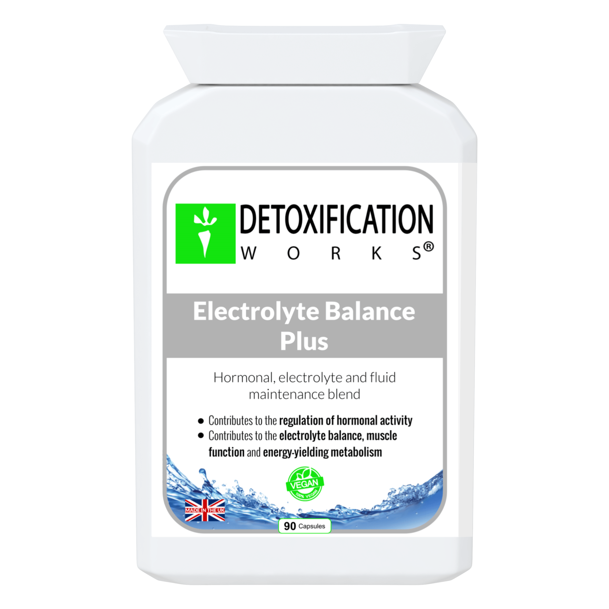 Electrolyte Balance Plus (90 Capsules) - Detox Works ®
