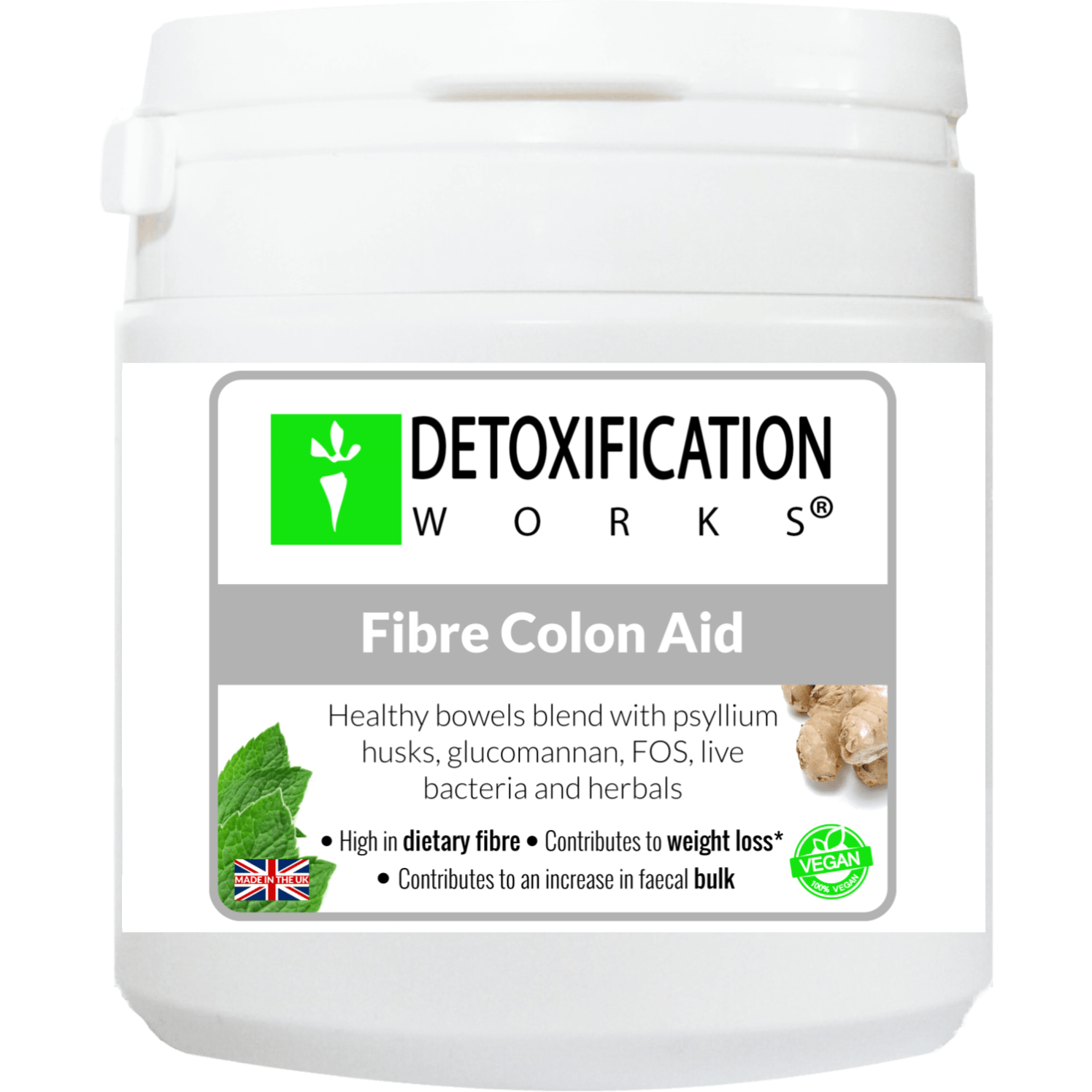 Fiber Colon Aid (36 Day Supply) - Detox Works ®