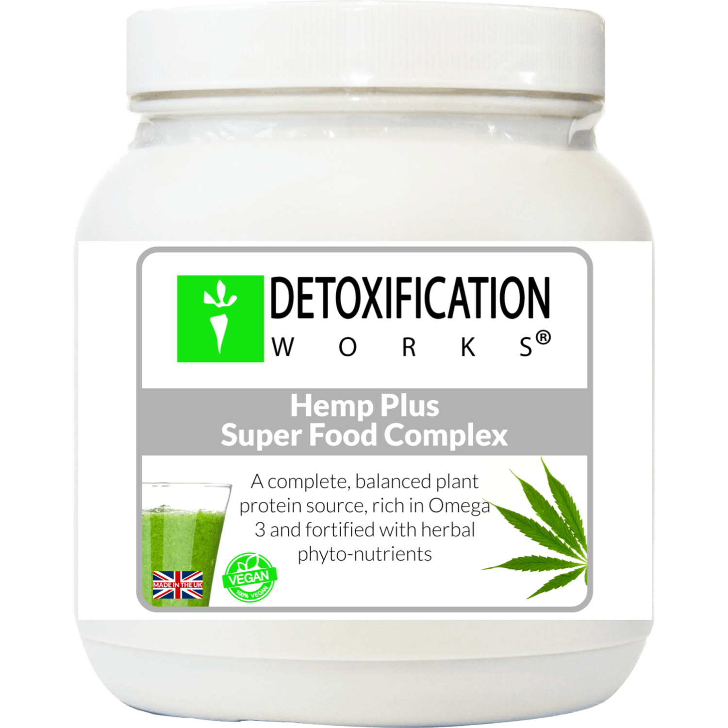 Hemp Plus Super Foods Complex - Detox Works ®