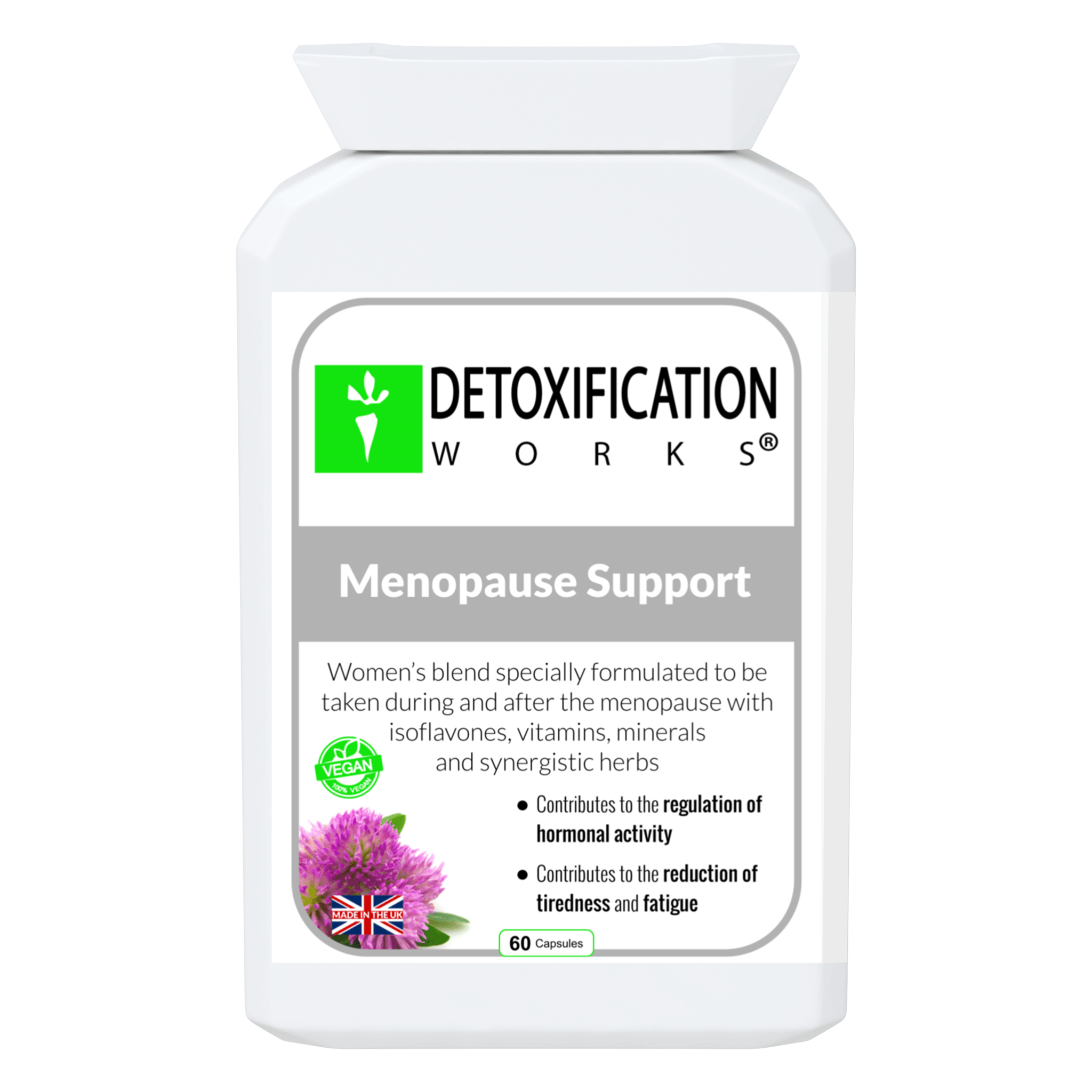 Menopause Support (60 Capsules) - Detox Works ®
