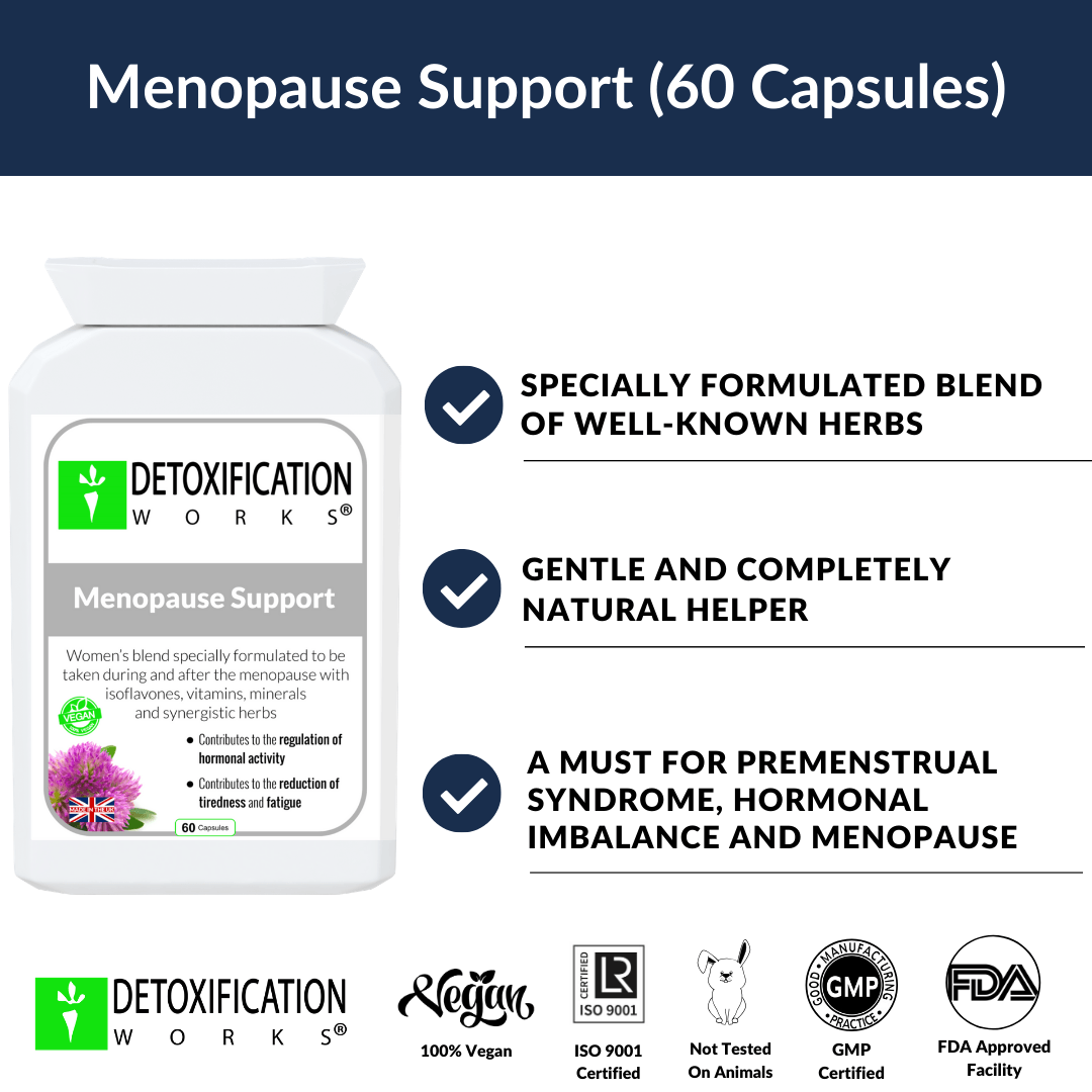 Menopause Support (60 Capsules) - Detox Works ®