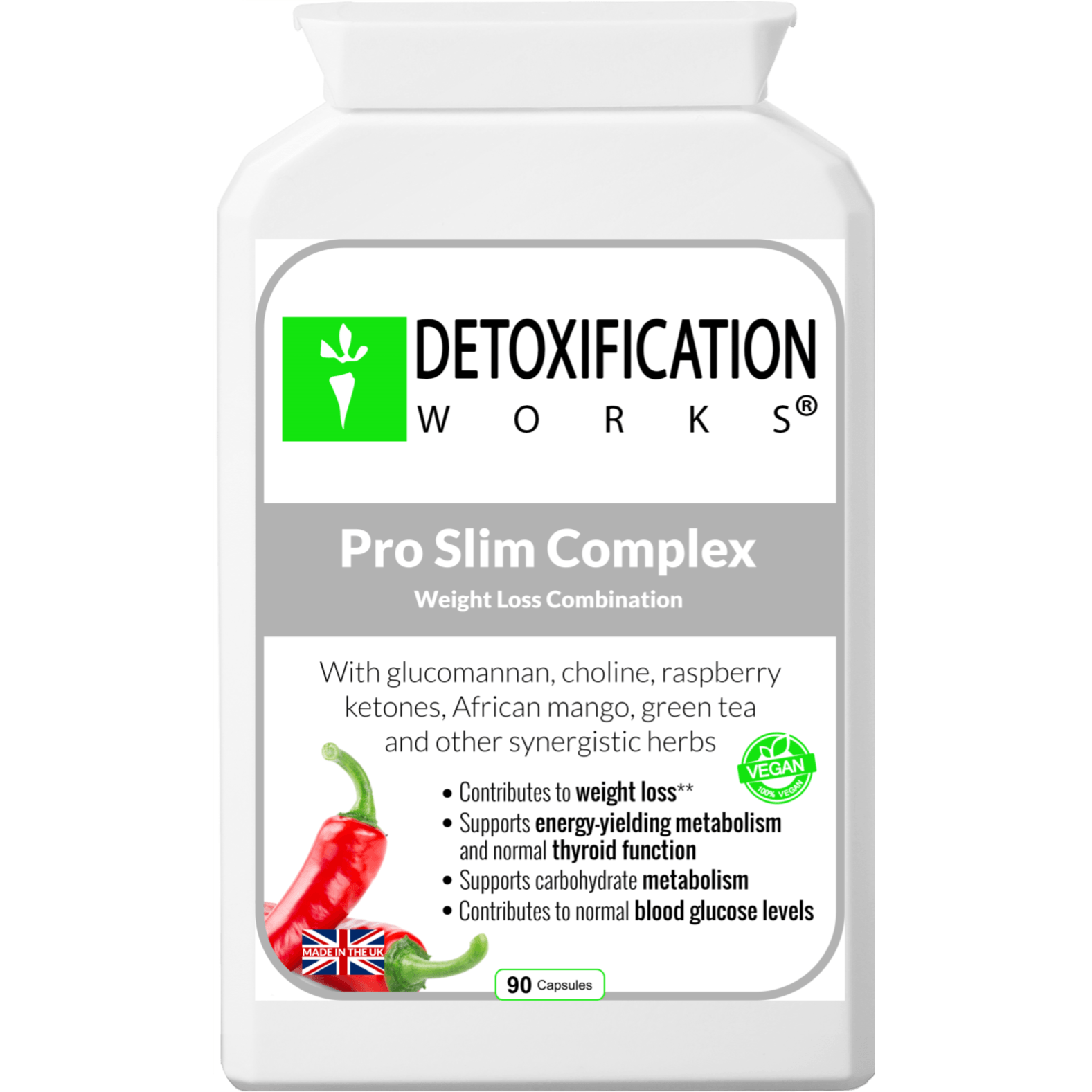 Pro Slim Complex (90 Capsules) - Detox Works ®