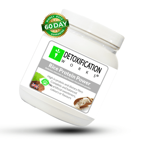 Rice Protein Power (Natural Chocolate Flavor) - Detox Works ®